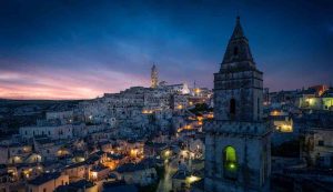 matera di sera