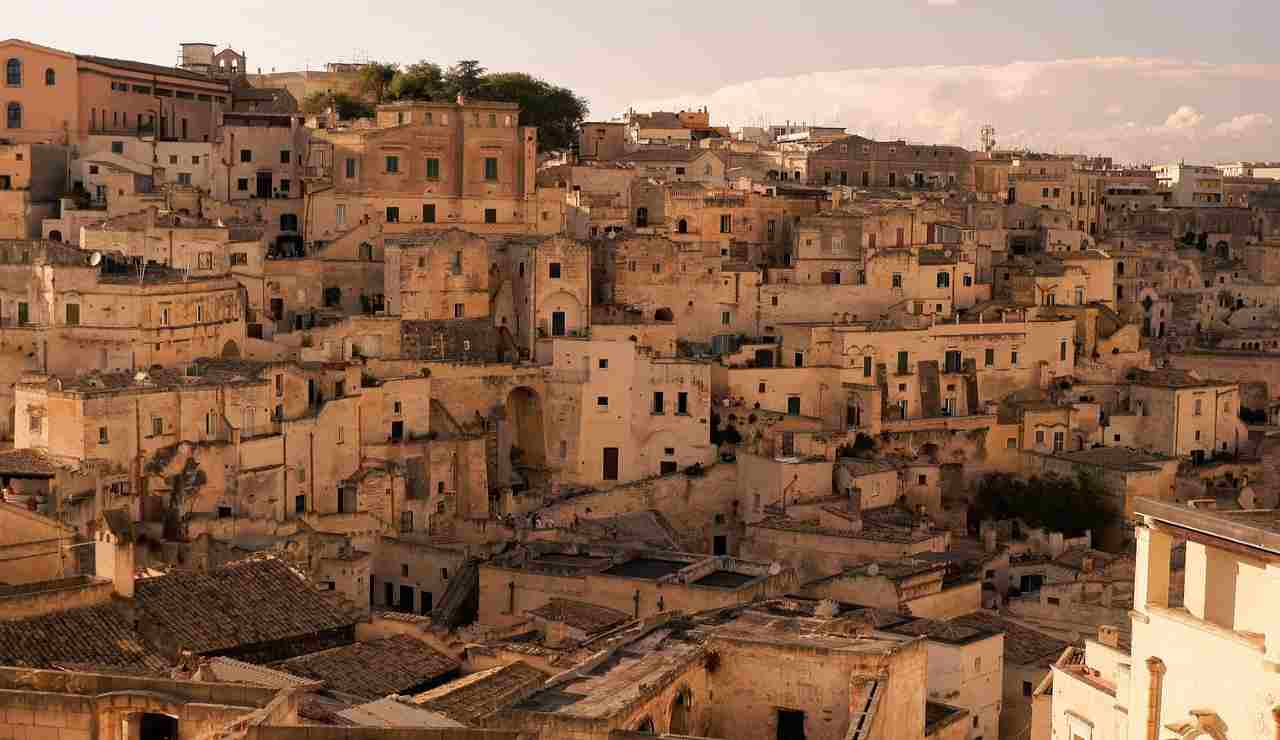 vista di matera
