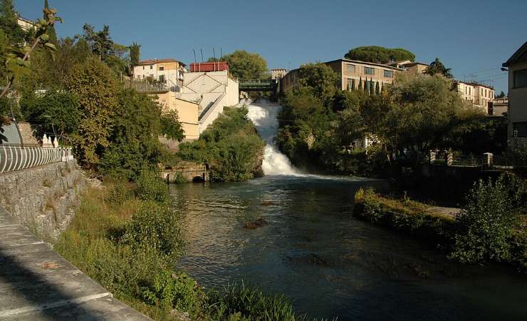 Cascata del Valcatoio nel Liri (Lazio)