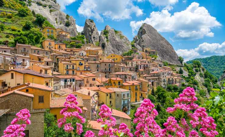 castelmezzano in primavera