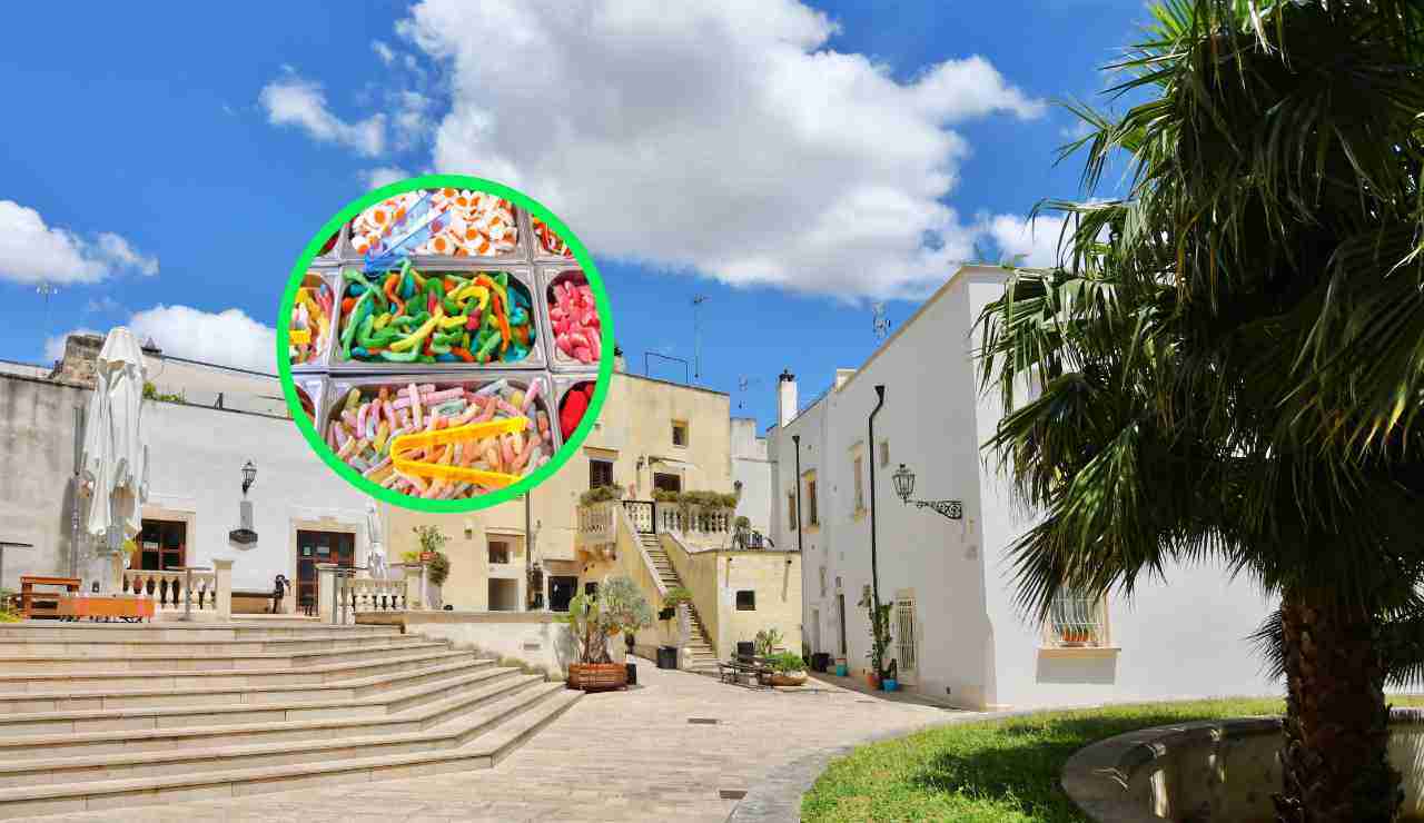 Città caramelle Puglia