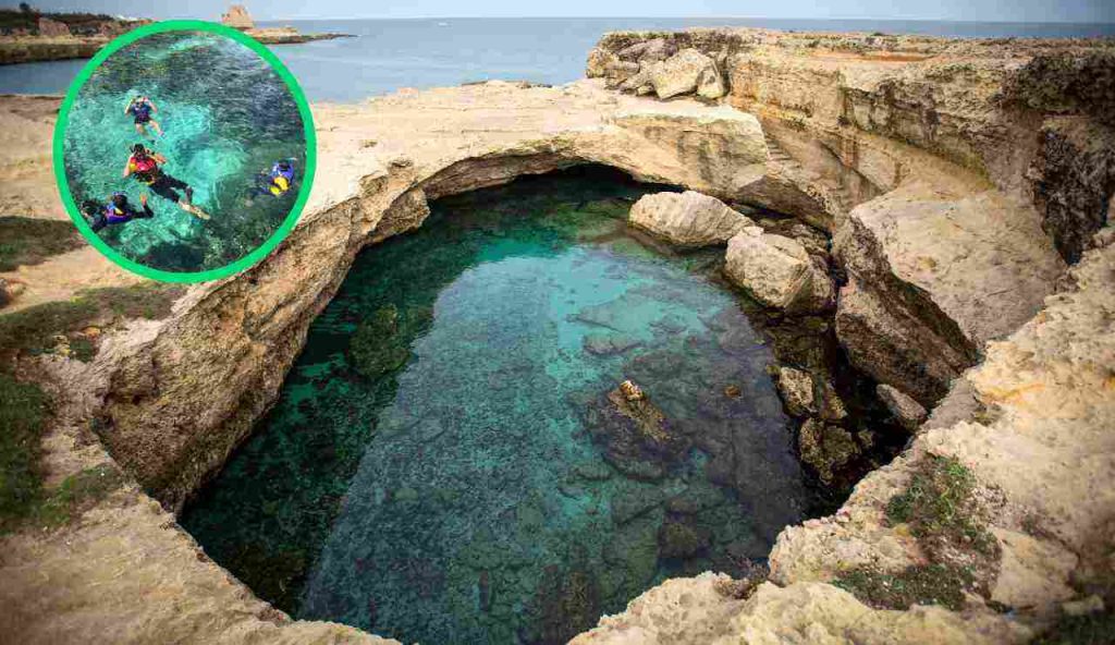 Nel cuore del Salento c’è la GROTTA della POESIA: un’oasi naturale verde smeraldo incastonata nella natura selvaggia
