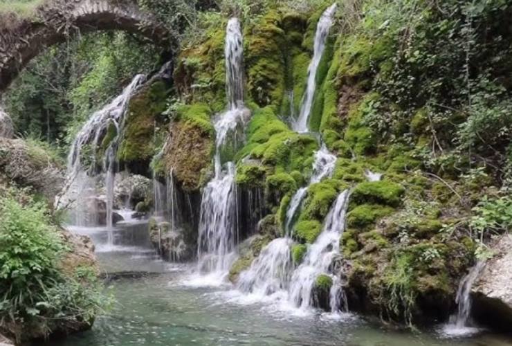 Cascate capelli di Venere