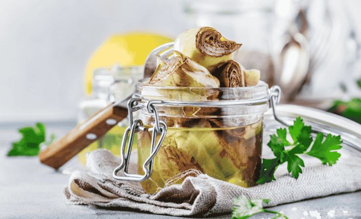 Carciofini sott'olio 