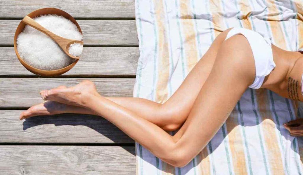 CELLULITE, distruggila con il SALE | Sfatato il mito: altro che ritenzione idrica, in 15 giorni hai gambe da copertina