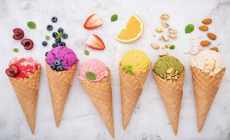 Gelato alla frutta