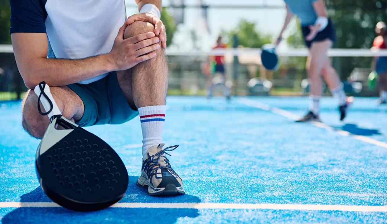Infortuni nel padel