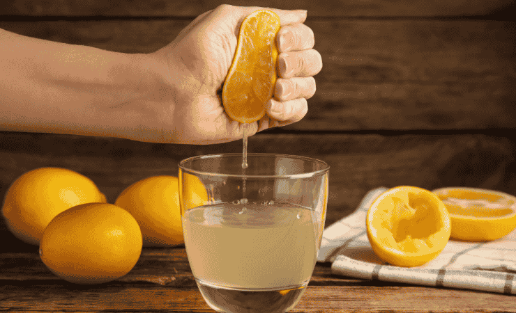 Succo spremuto limone