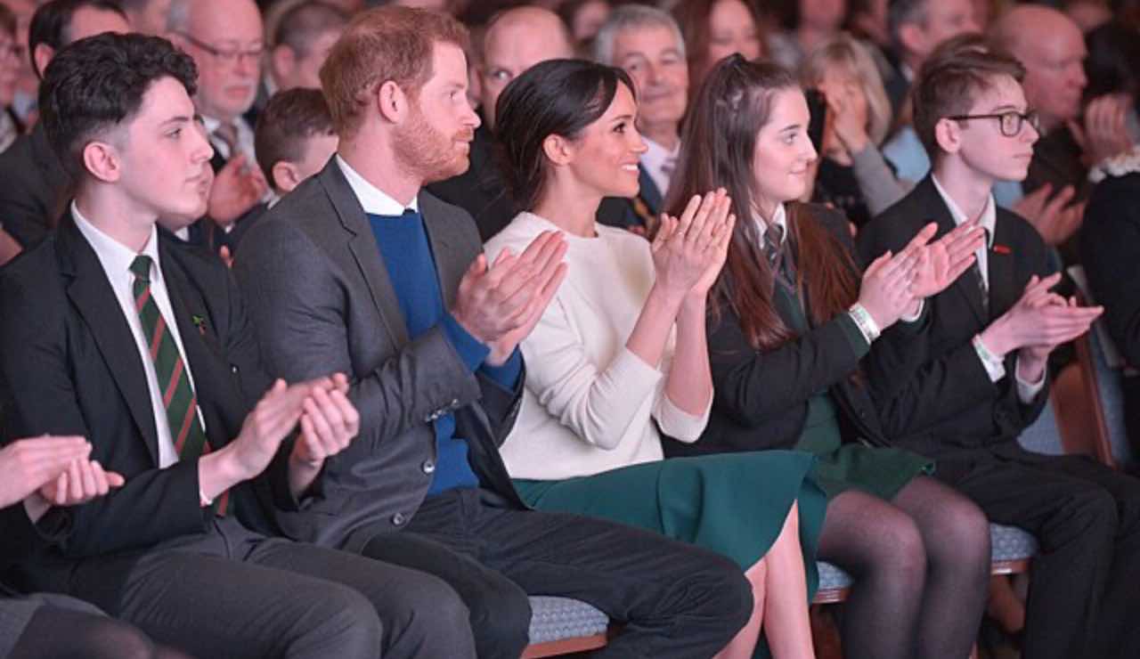 Harry e Meghan in pubblico