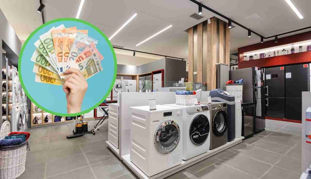 Bonus elettrodomestici, 200€ SUBITO IN TASCA a chi lo richiede | Solo per i più veloci: approfittane prima del Far West online
