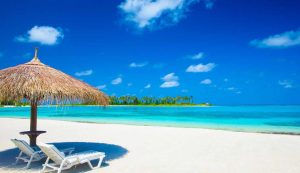 Maldive spiaggia